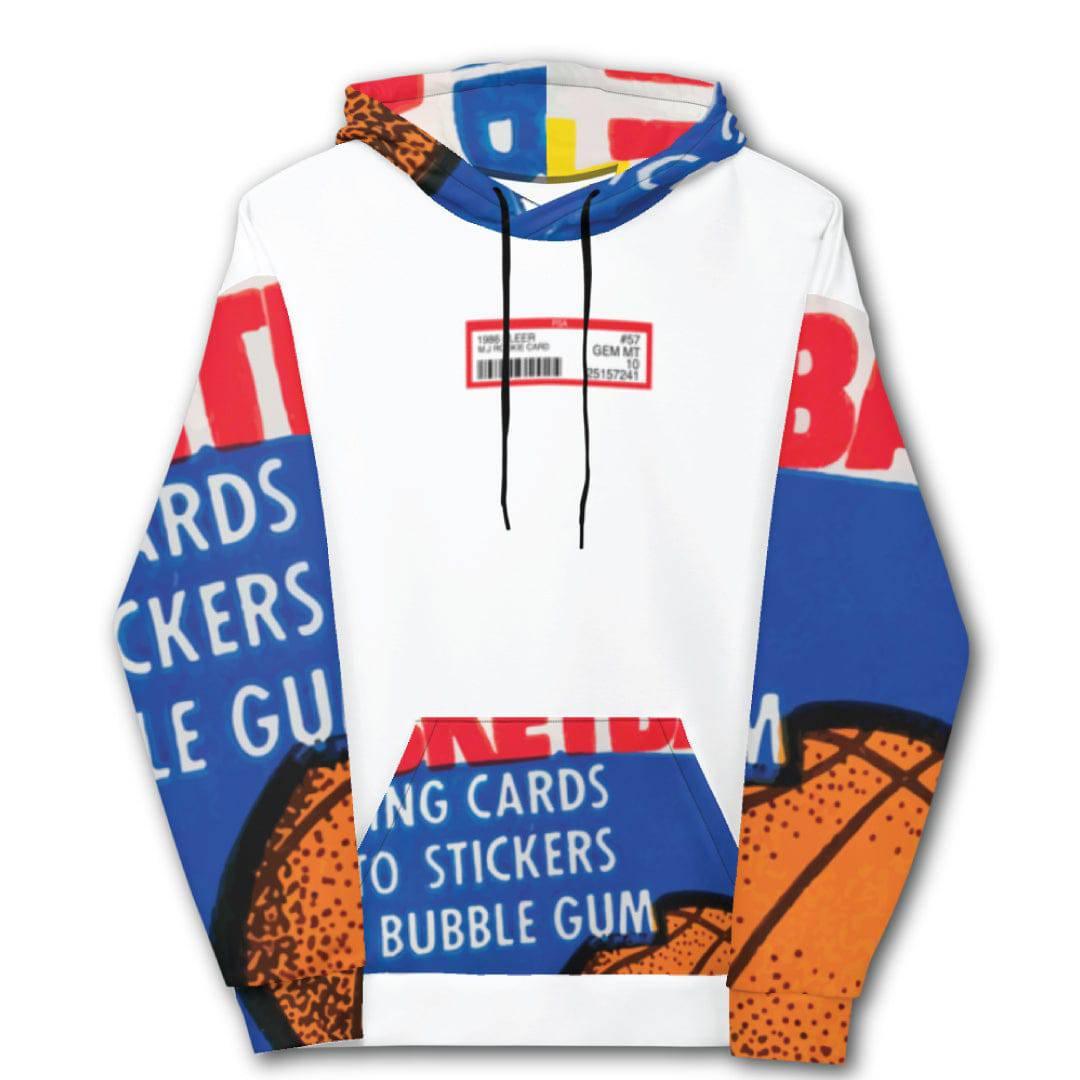 Jordan Fleer Rookie Card Hoody - Sneaker Tees to match Air Jordan Sneakers
