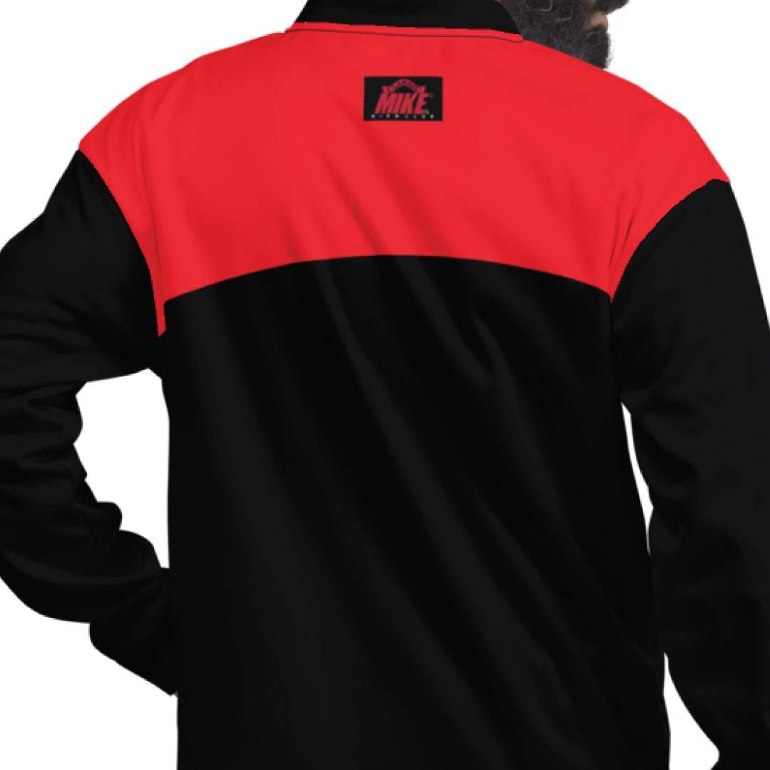 Retro 1 Bred Patent Vintage Style Bomber Jacket - Sneaker Tees to match Air Jordan Sneakers