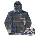 Retro 1 High 85 Georgetown Hoodie - Sneaker Tees to match Air Jordan Sneakers