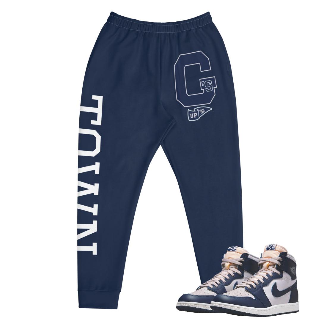 Retro 1 High 85 Georgetown Joggers - Sneaker Tees to match Air Jordan Sneakers