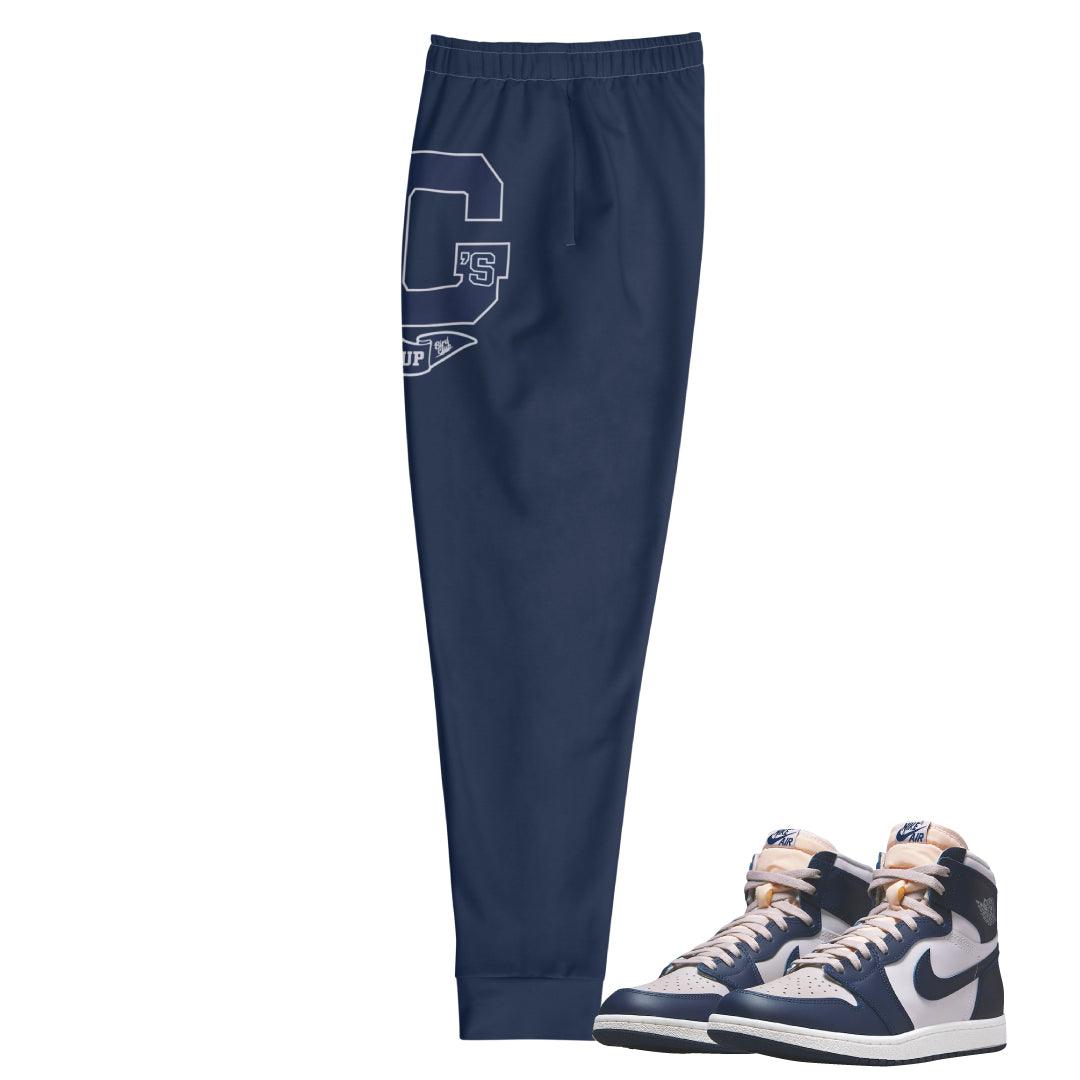 Retro 1 High 85 Georgetown Joggers - Sneaker Tees to match Air Jordan Sneakers