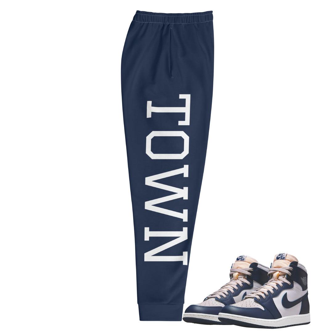 Retro 1 High 85 Georgetown Joggers - Sneaker Tees to match Air Jordan Sneakers
