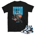 Shaq Attaq "Rim Breaking" Shirt - Sneaker Tees to match Air Jordan Sneakers